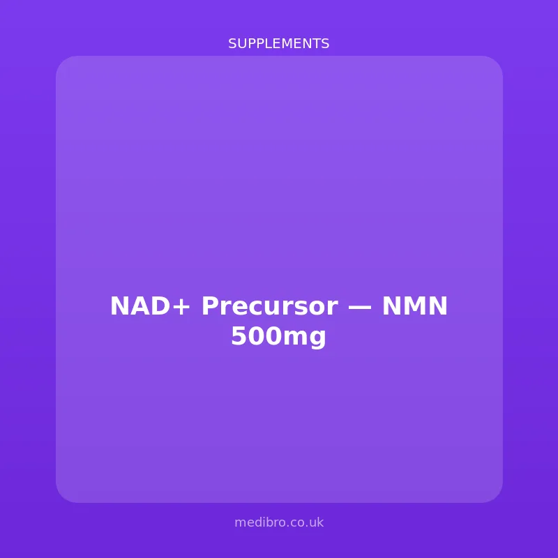 NAD+ Precursor โ NMN 500mg