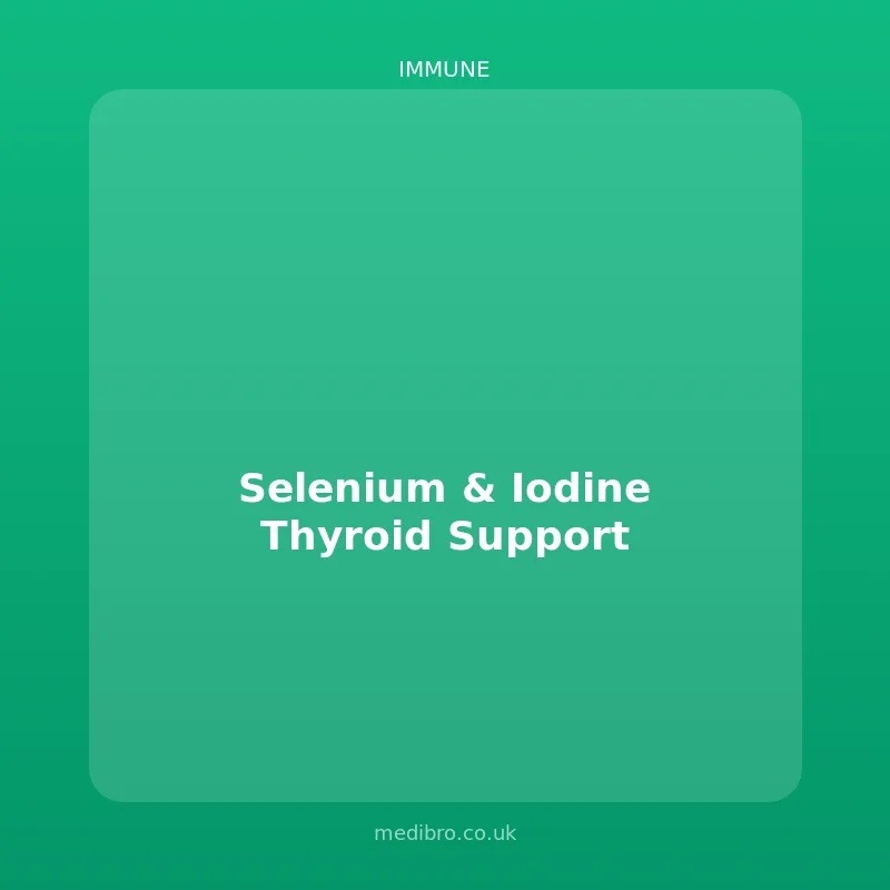 Selenium & Iodine Thyroid Support